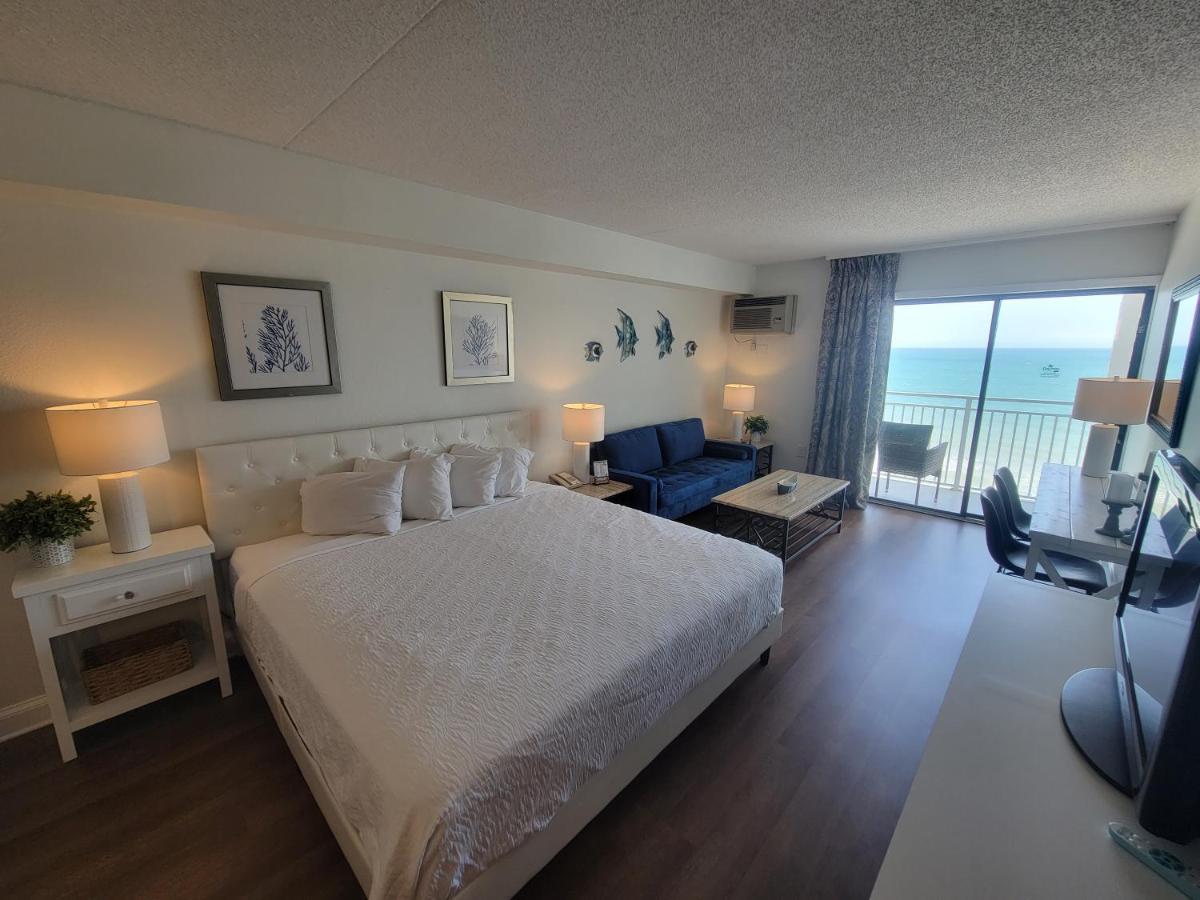 Beautifully Updated Ocean Front King Suite! Sea Mist Resort 20806 - Perfect For 2-4 Guests! マートルビーチ エクステリア 写真